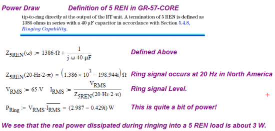 Figure 1: Ring Power Calculation.