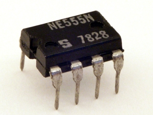 Figure 1: Classic 555 in an 8-Pin DIP.